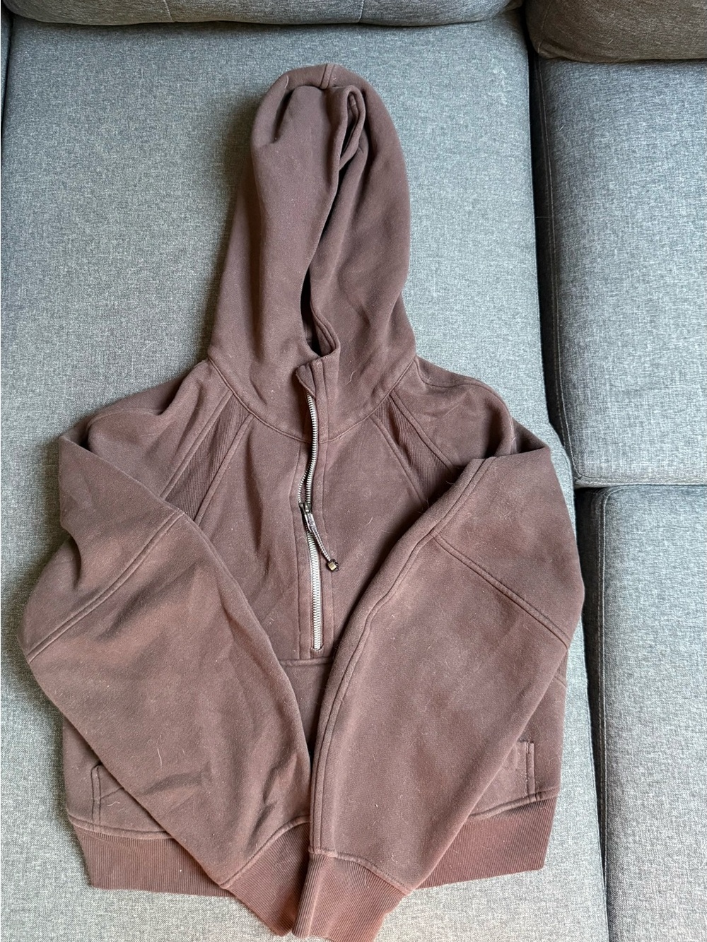Lululemon Scuba Half Zip Oversized